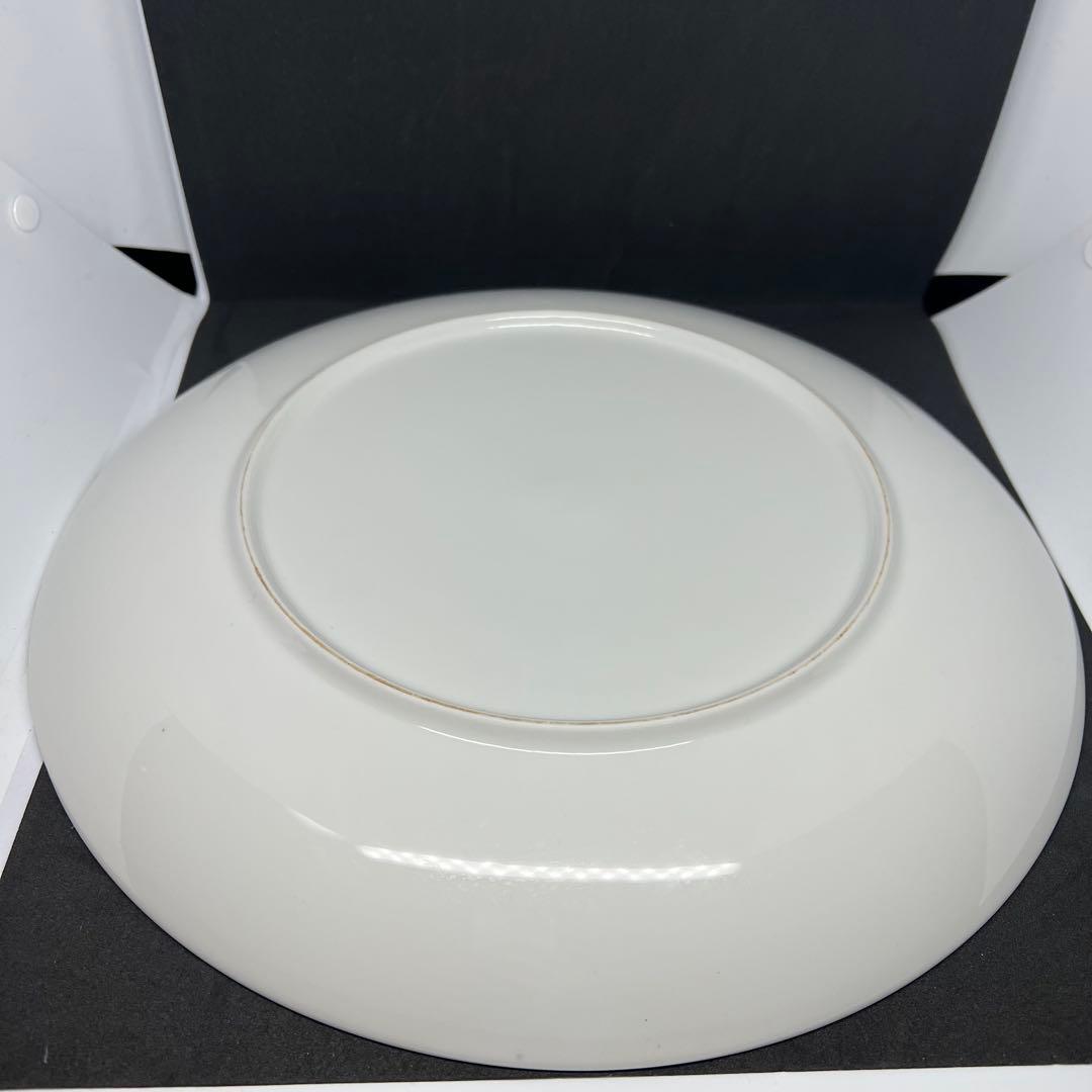 有田焼 伊万里焼 色鮮やかな孔雀模様の陶器皿