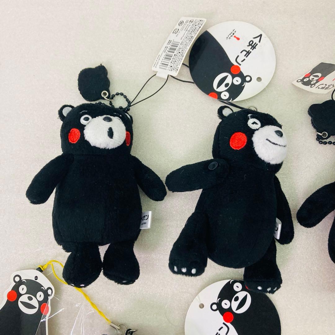 【タグ付き★19点セット】くまモン　マスコットストラップ　ぬいぐるみ　ストラップ