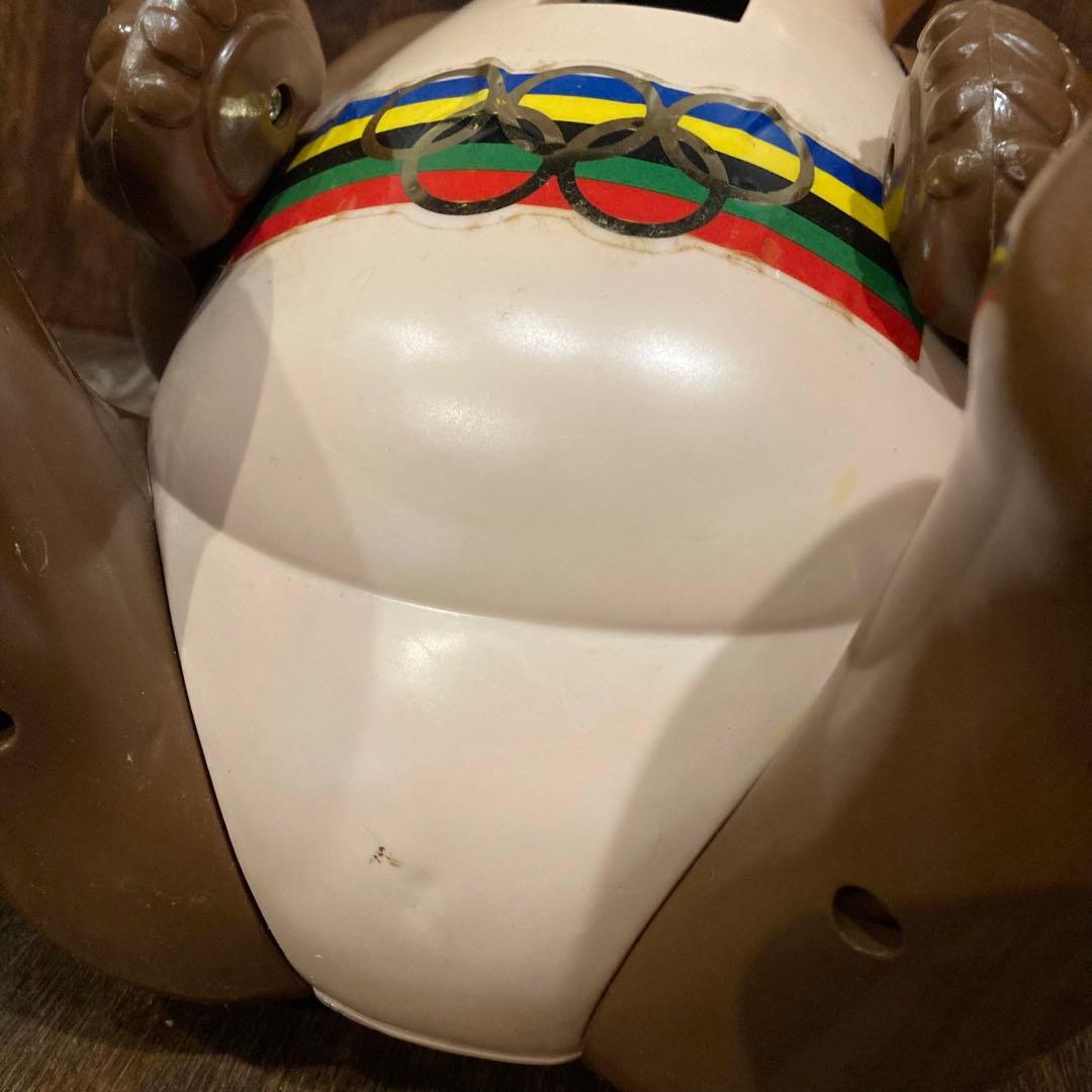 アサヒ玩具 氷かきミーシャ 小熊のミーシャ モスクワオリンピック かき氷機