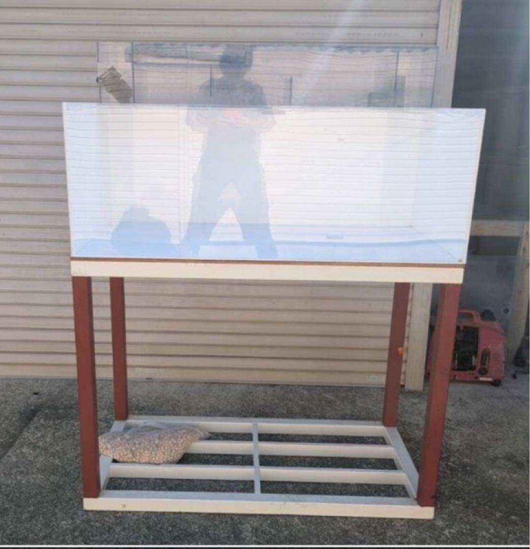 専用アクリル水槽　1200と濾過層　送料込み