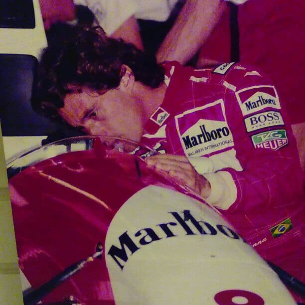 アイルトンセナ 写真パネル2枚セット