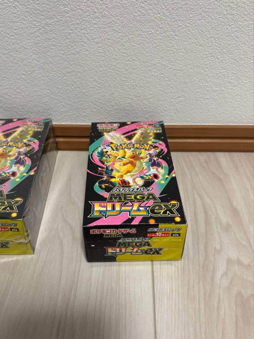 ポケモンカードゲーム MEGA ドリームEX 6boxセット　シュリンク
