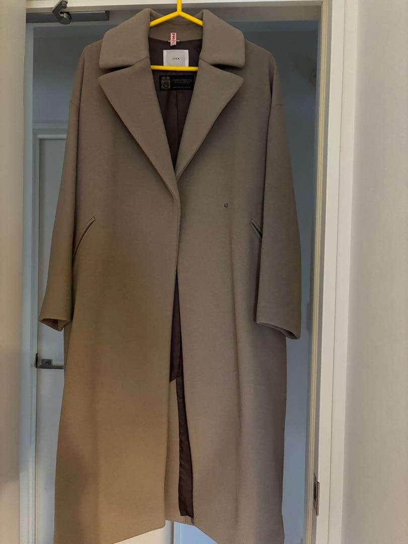 美品 IENA MANTECO オーバーチェスターコート
