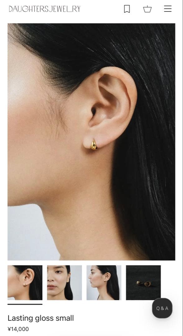 アクセサリー DAUGHTERSJEWELRY Lasting gloss small