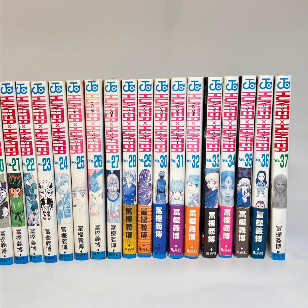 ハンターハンター HUNTER×HUNTER 漫画 全37巻セット 冨樫義博
