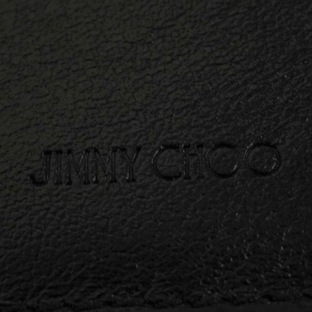 ✨プレゼント梱包✨　JIMMY CHOO ミニ財布　パイソン　クリスタル　バック