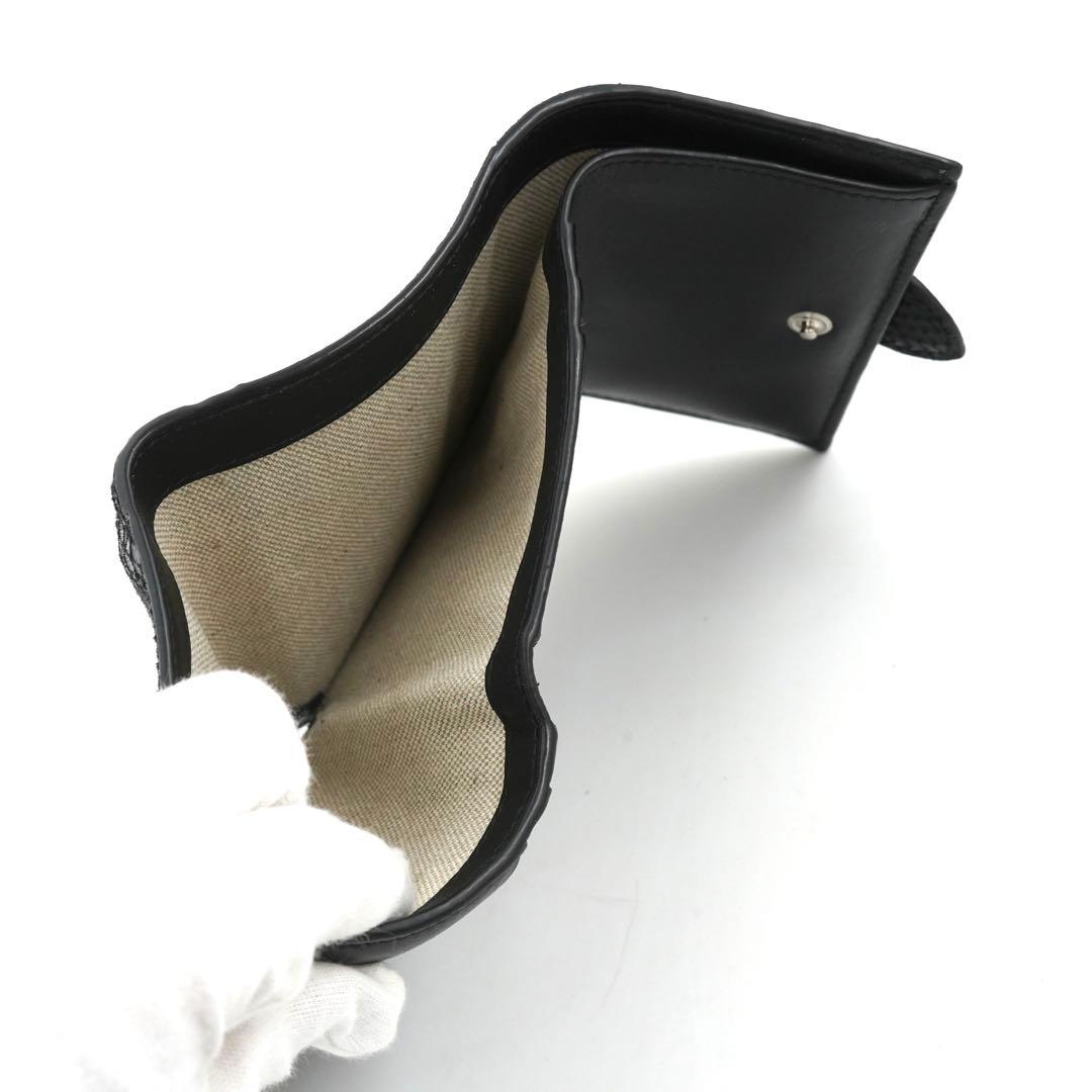 ✨プレゼント梱包✨　JIMMY CHOO ミニ財布　パイソン　クリスタル　バック