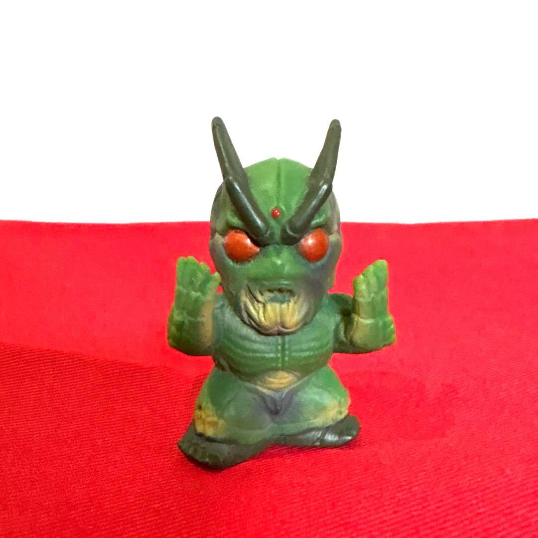 仮面ライダー真 改造兵士 フィギュア SHF 真骨彫 CSM 当時物 緑 バッタ