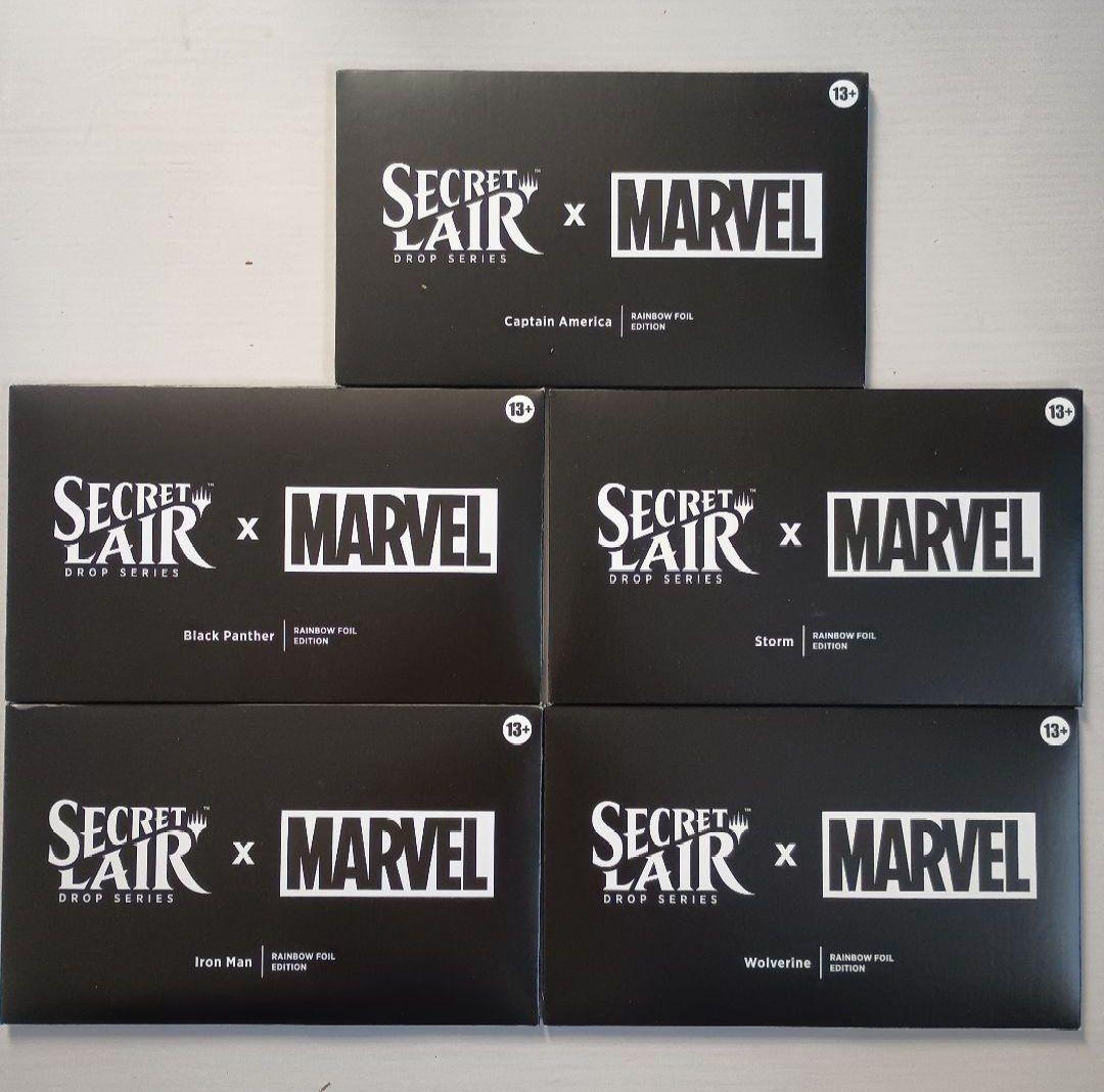 MTG シークレットレイヤー マーベル foil セット