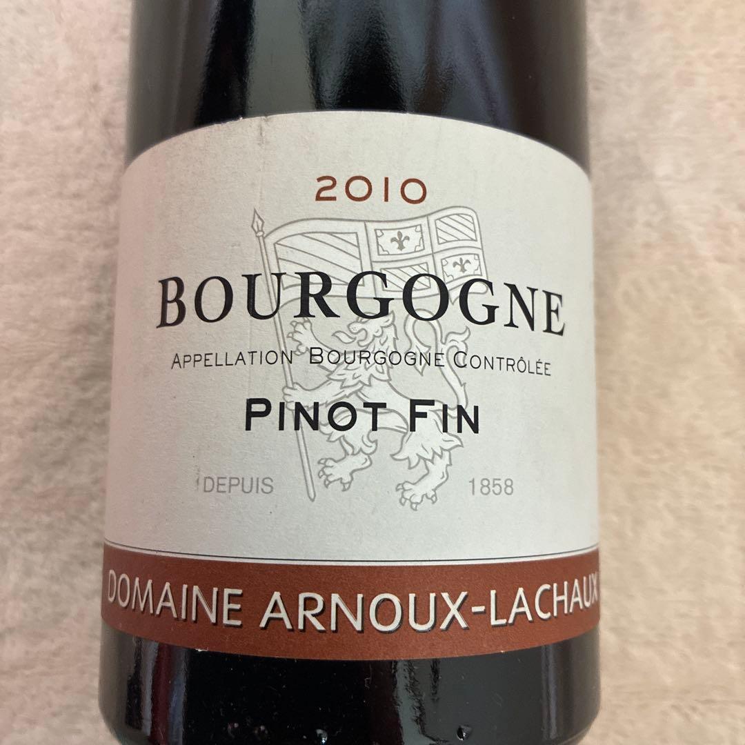 ワイン 2010 Bourgogne Pinot Fin