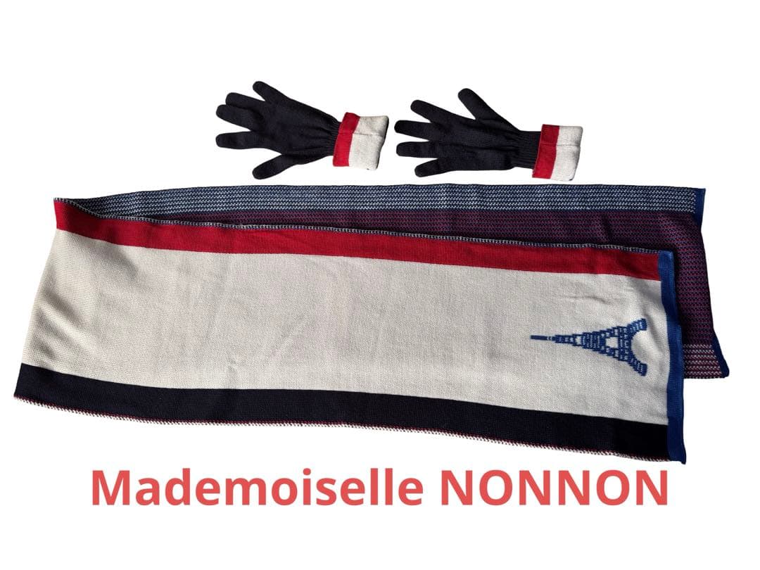 Mademoiselle NONNON♡ マドモワゼルノンノン♡マフラーと手袋♡