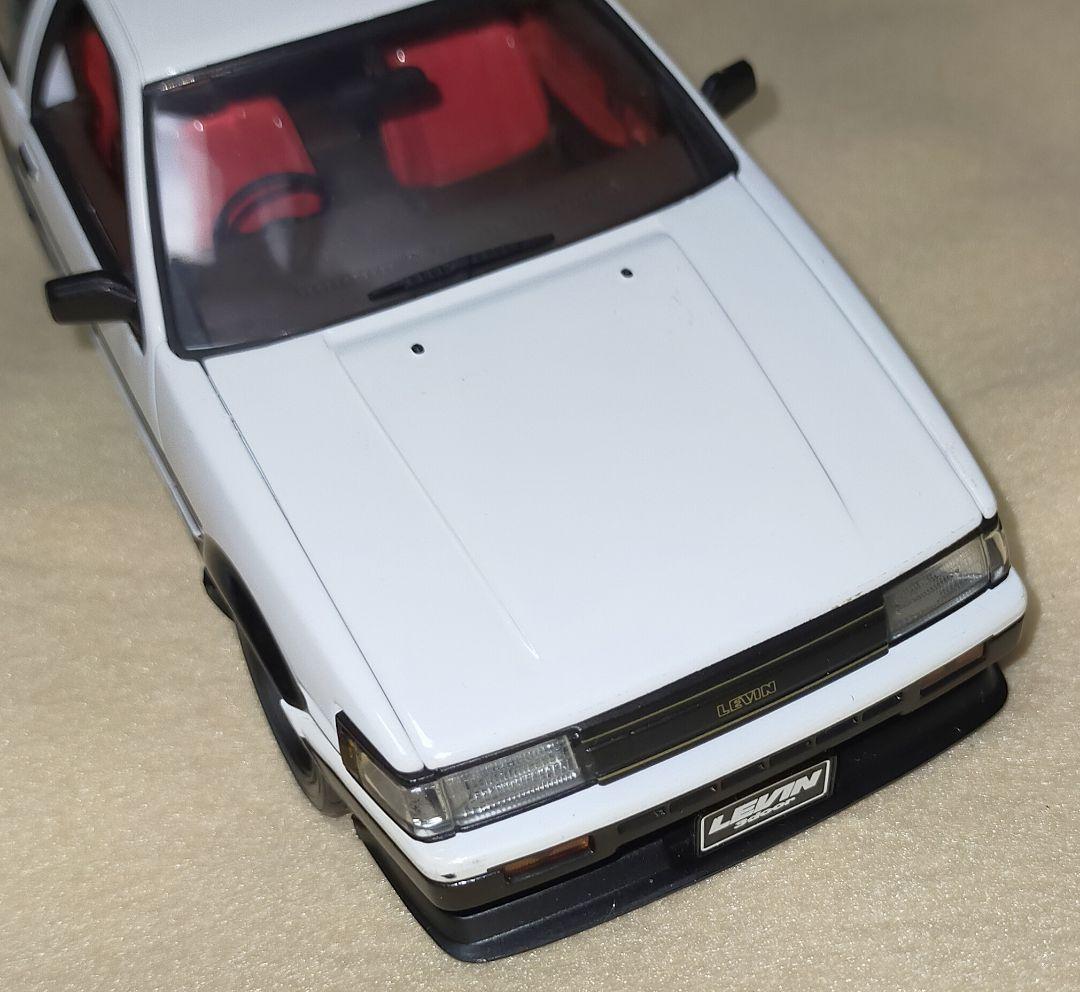 川崎忍 アオシマ DISM 1/24 AE86 レビン 2台セット 現状品