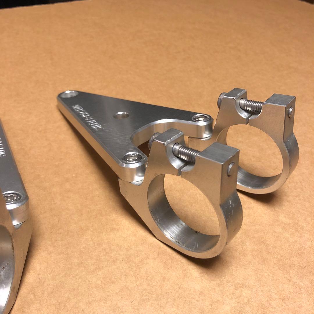 SHIN★RACING アルミヘッドライトステー &ブラケットセットZEP750