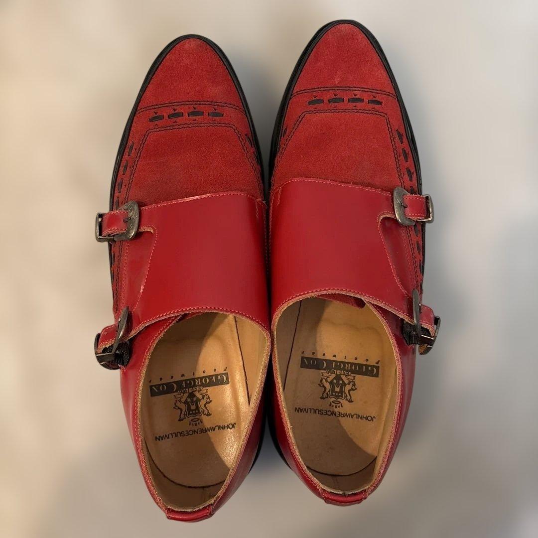 美品★JOHNLAWRENCESULLIVAN×eCox★ダブルモンク