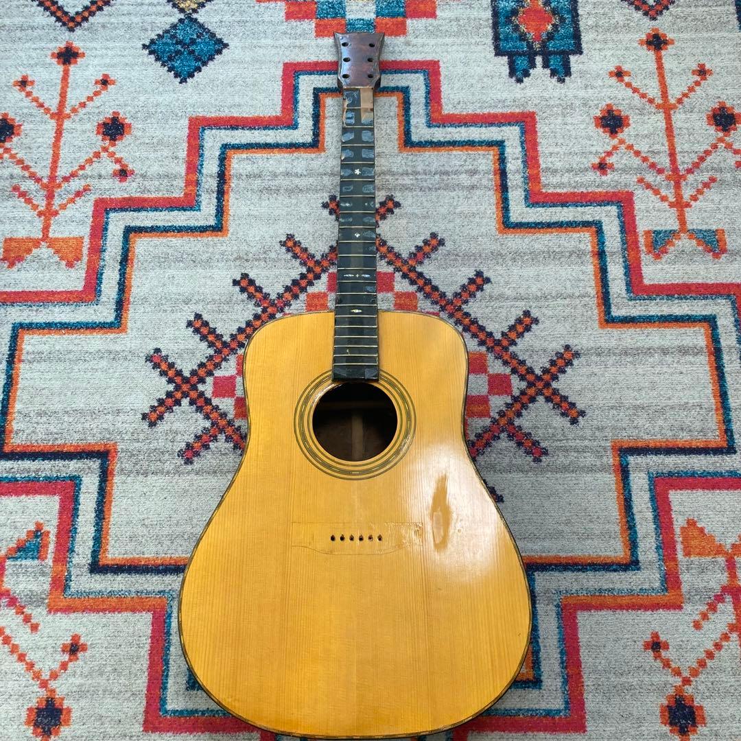 ぺ*ん様 ハンドメイドギター　ウォルナット　ジャンク