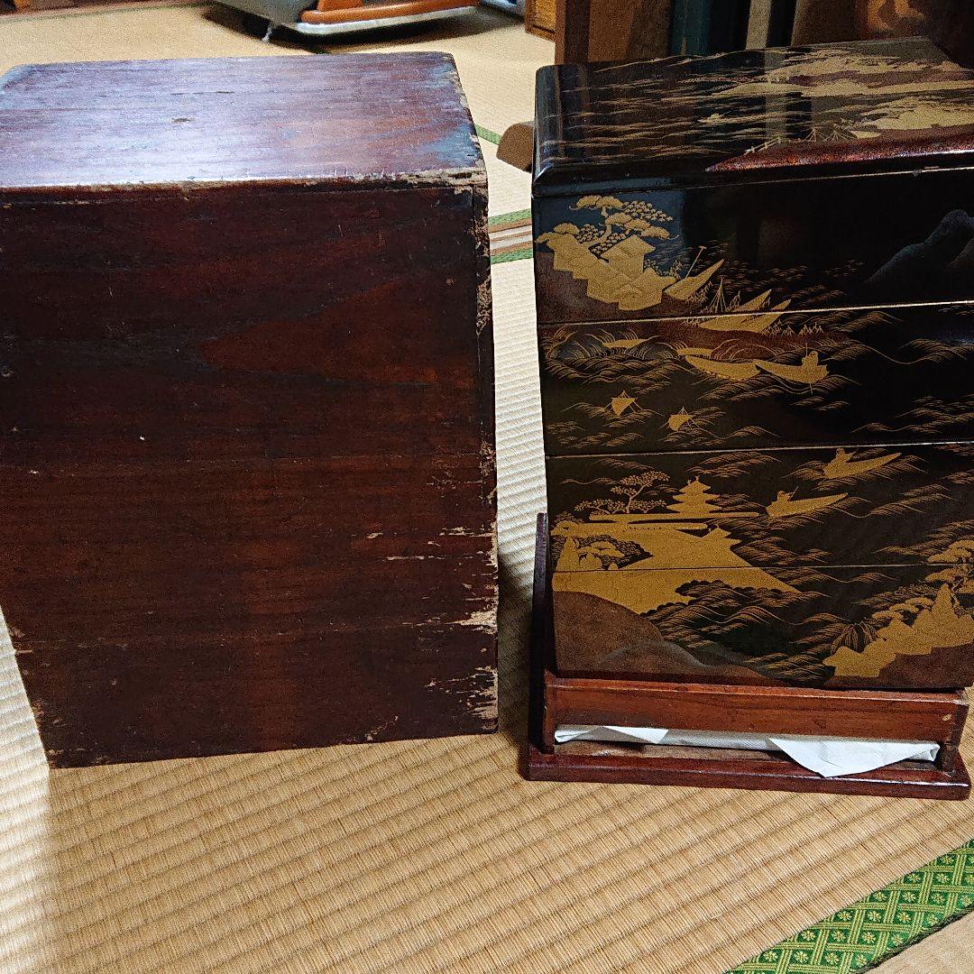 四段のお重です。