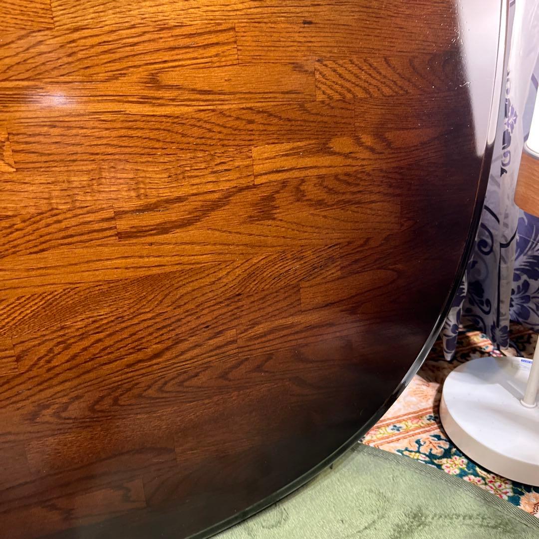 L１　キツツキマーク ヴィンテージ エクステンションテーブル　飛騨産業