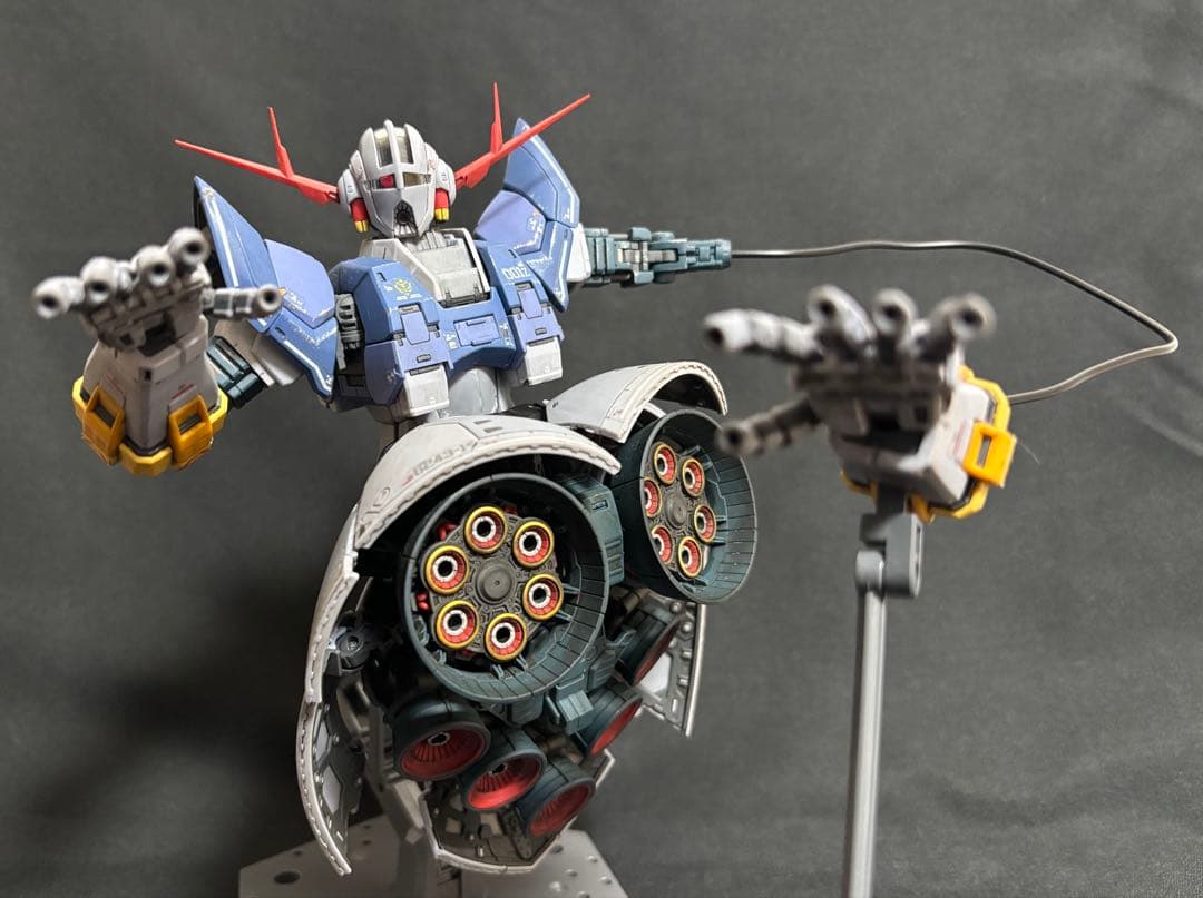 RGジオング完成品 （部分塗装・ウェザリング仕上げ）