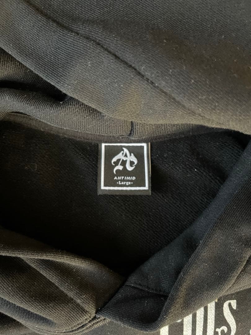 Antimid Big Logo Hoodie Black 【即完品・レア】