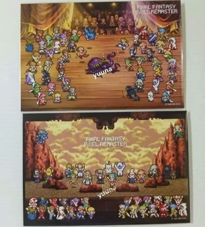 スクエニカフェ　ファイナルファンタジー　ピクセルリマスター　特典　アクスタ　全種