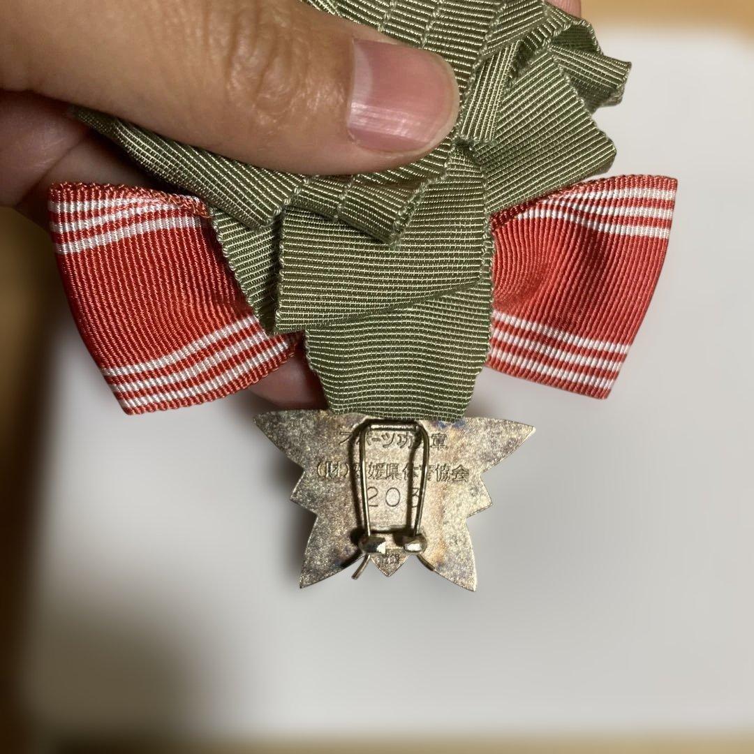 スポーツ功労章 純銀製 約39g