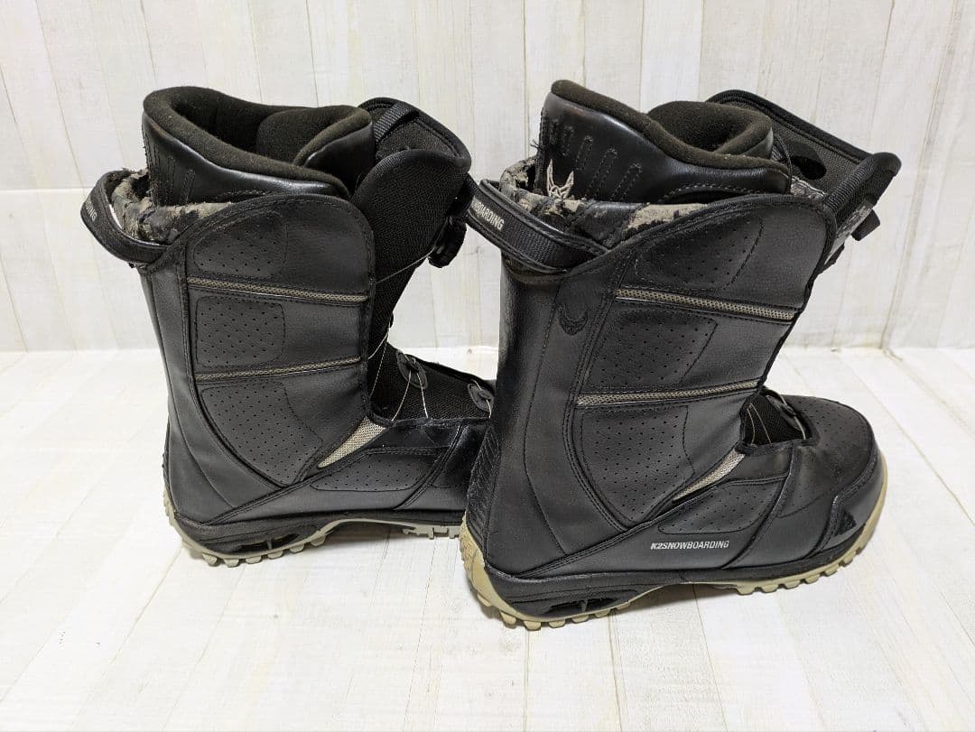 K2 スノーボードブーツ RAIDER BOAシステム 黒