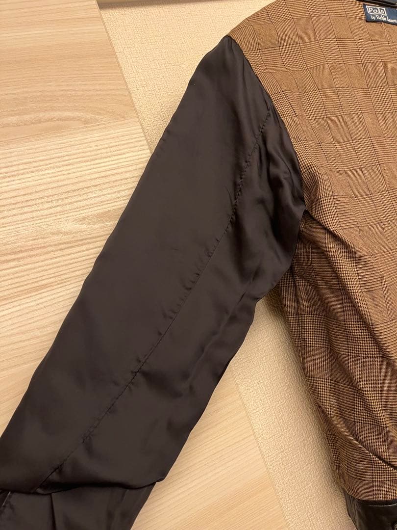 【Ralph Lauren】美品 LAMBSKIN LEATHER JACKET
