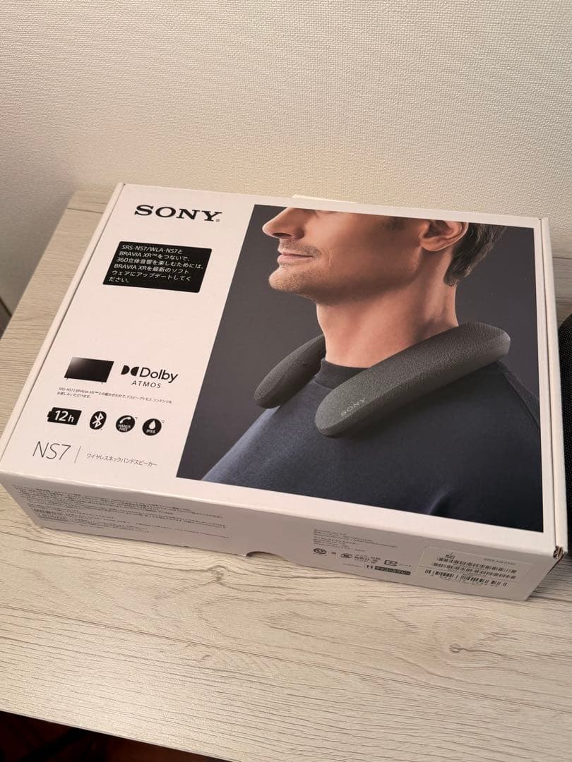 定価約4万円・新品同様】SONY SRS-NS7 ネックスピーカー