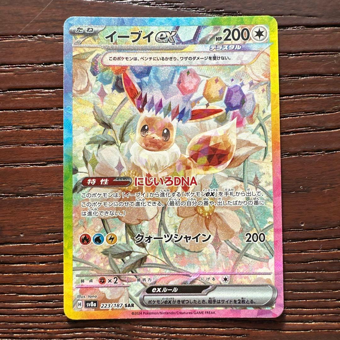 ポケモンカードゲーム テラスタルフェスex ブイズSAR 9枚セット