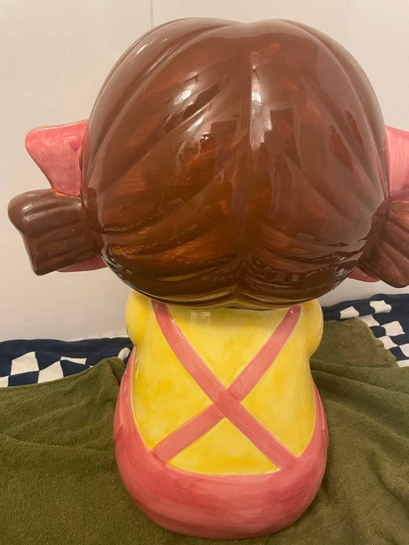 陶器　ペコちゃん　ビックペコちゃん　非売品