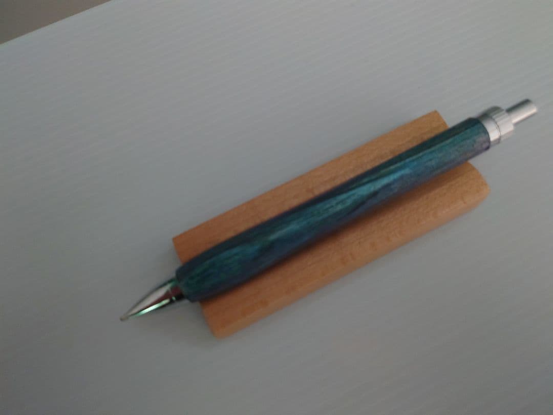 杉　シャープペンシル　浮造り　新うるし　変わり漆　拭き漆　加藤金属KATO202