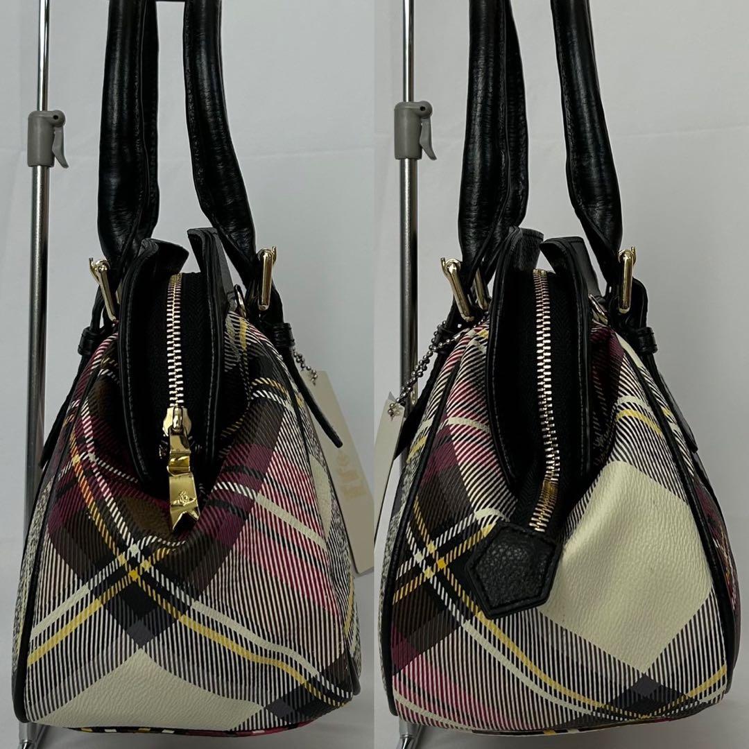 【極美品/カード付】ヴィヴィアンウエストウッド ヤスミン 2way ハンドバッグ