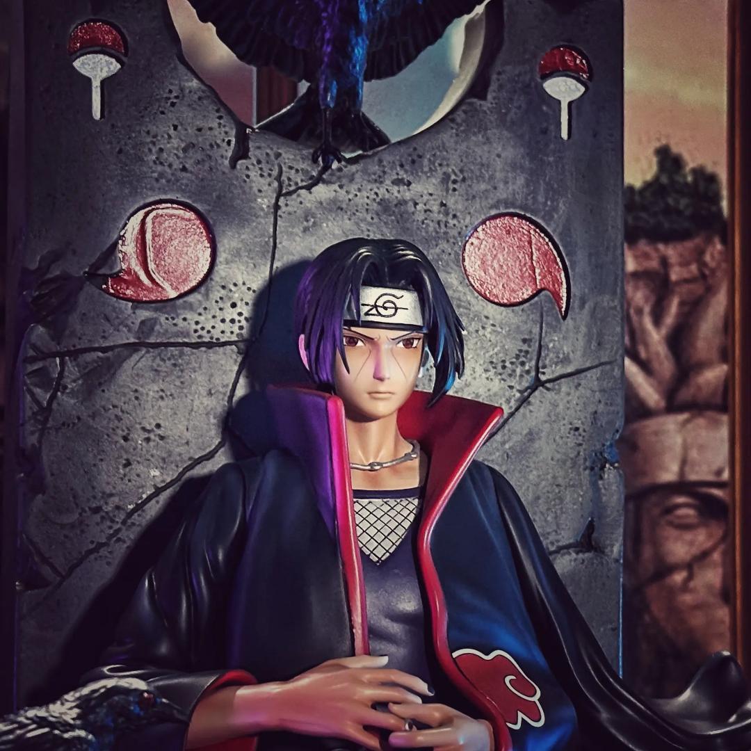 ナルト うちはイタチ ガレージキット 塗装済み完成品 フィギュア 1/6スケール