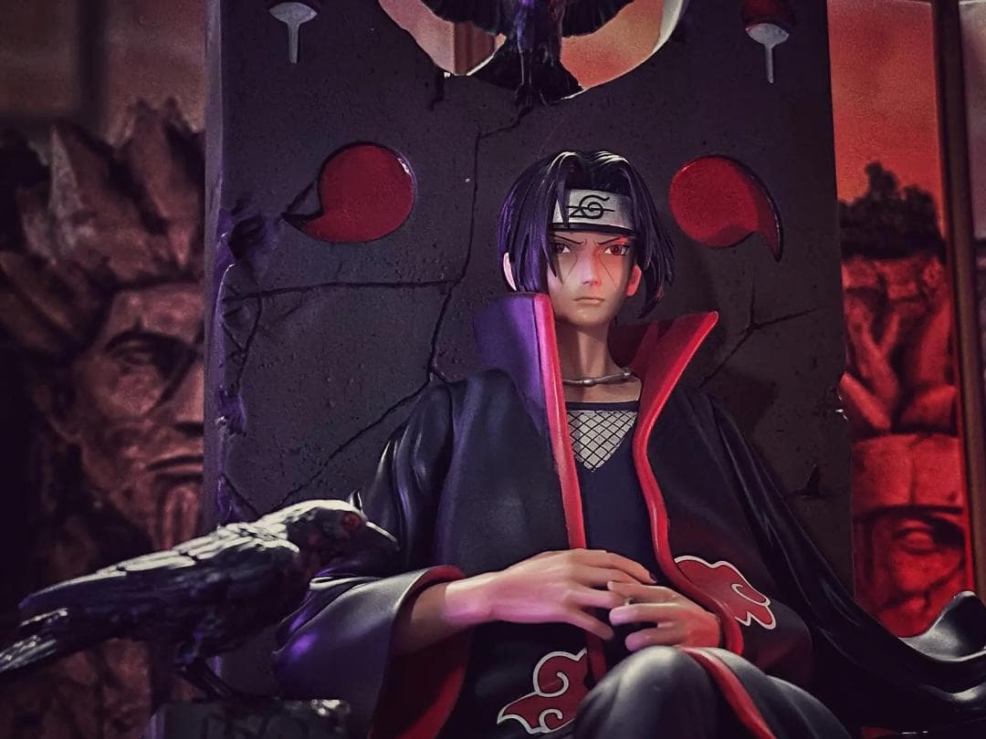 ナルト うちはイタチ ガレージキット 塗装済み完成品 フィギュア 1/6スケール