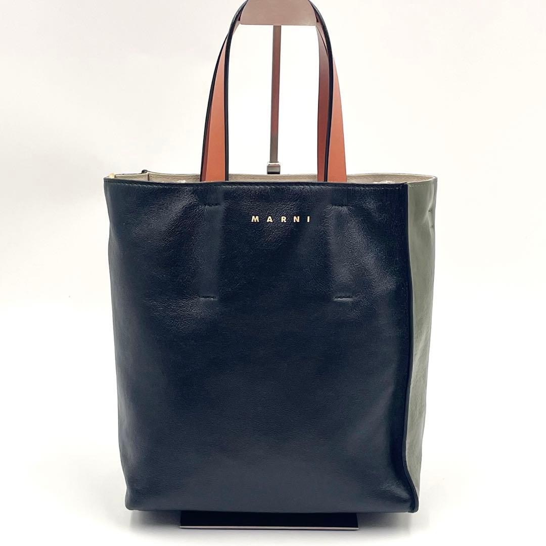 【極美品】MARNI ミュゼオ ハンドバッグ2way ショルダー マルチカラー
