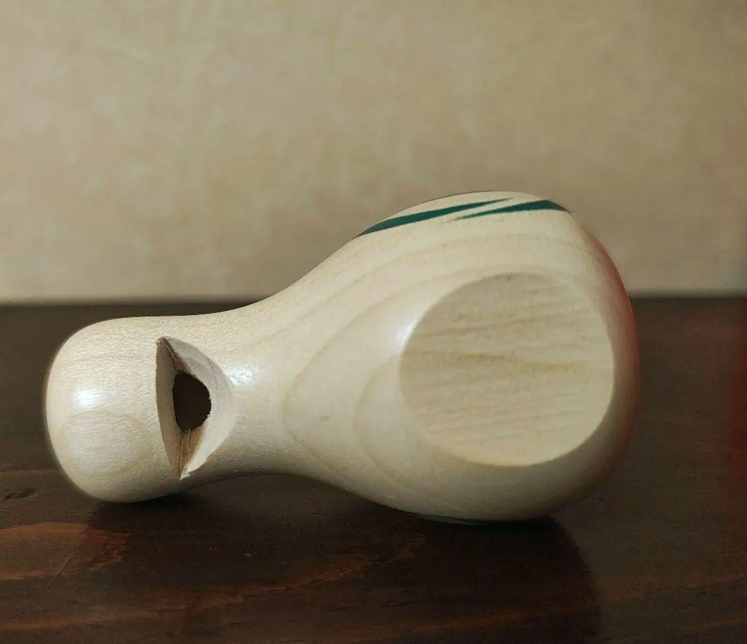 柳宗理　民藝　鳩笛　老舗髙亀　木製鳥型郷土玩具　宮城県鳴子　箱付き