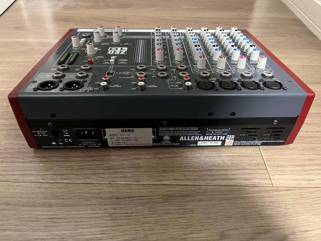 ALLEN&HEATH ZED10 アナログミキサー