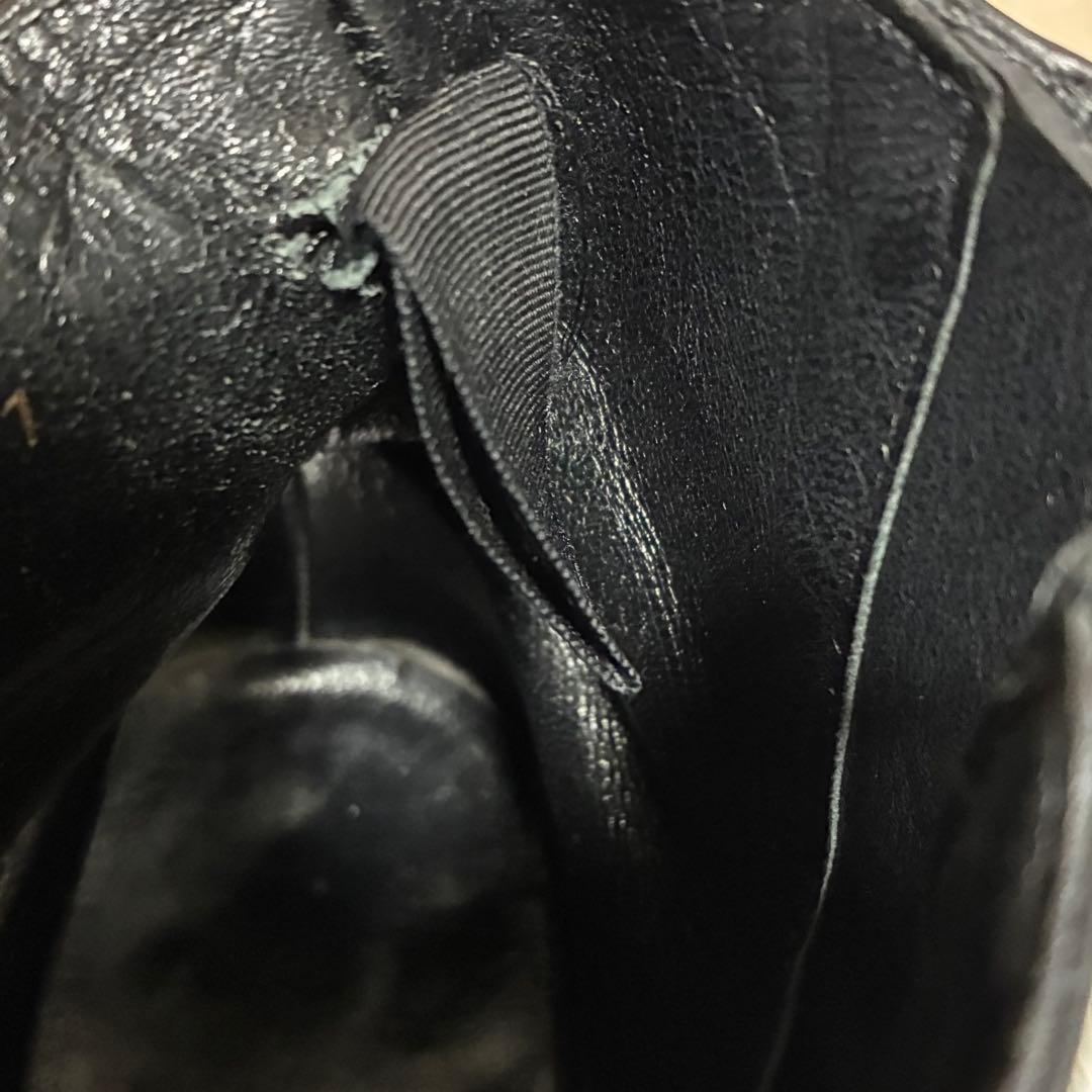 【良品】SAINT LAURENT PARIS 本革 サイドジップ 41