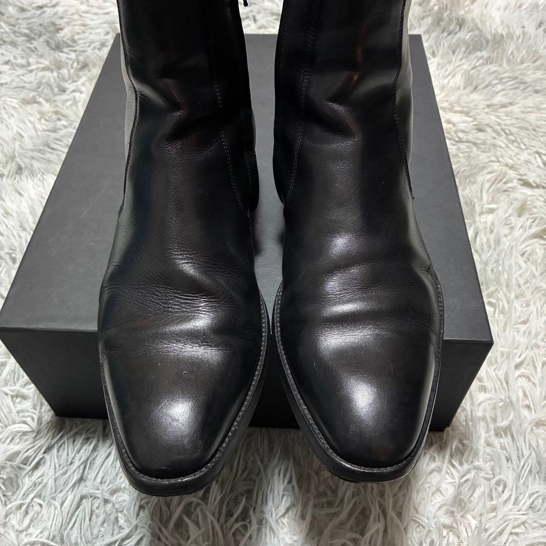 【良品】SAINT LAURENT PARIS 本革 サイドジップ 41