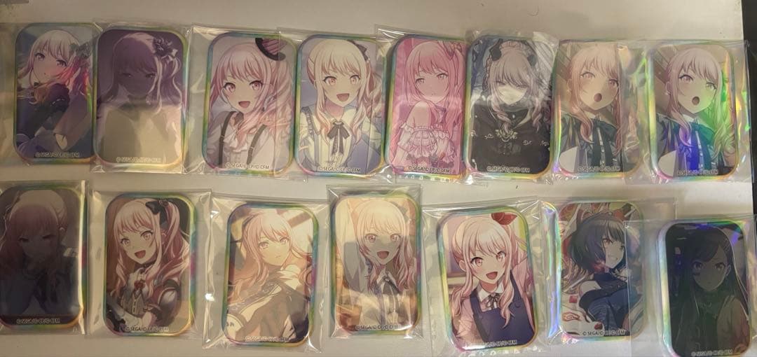 プロセカ 暁山 瑞希 白石 杏 スクエア缶バッジ