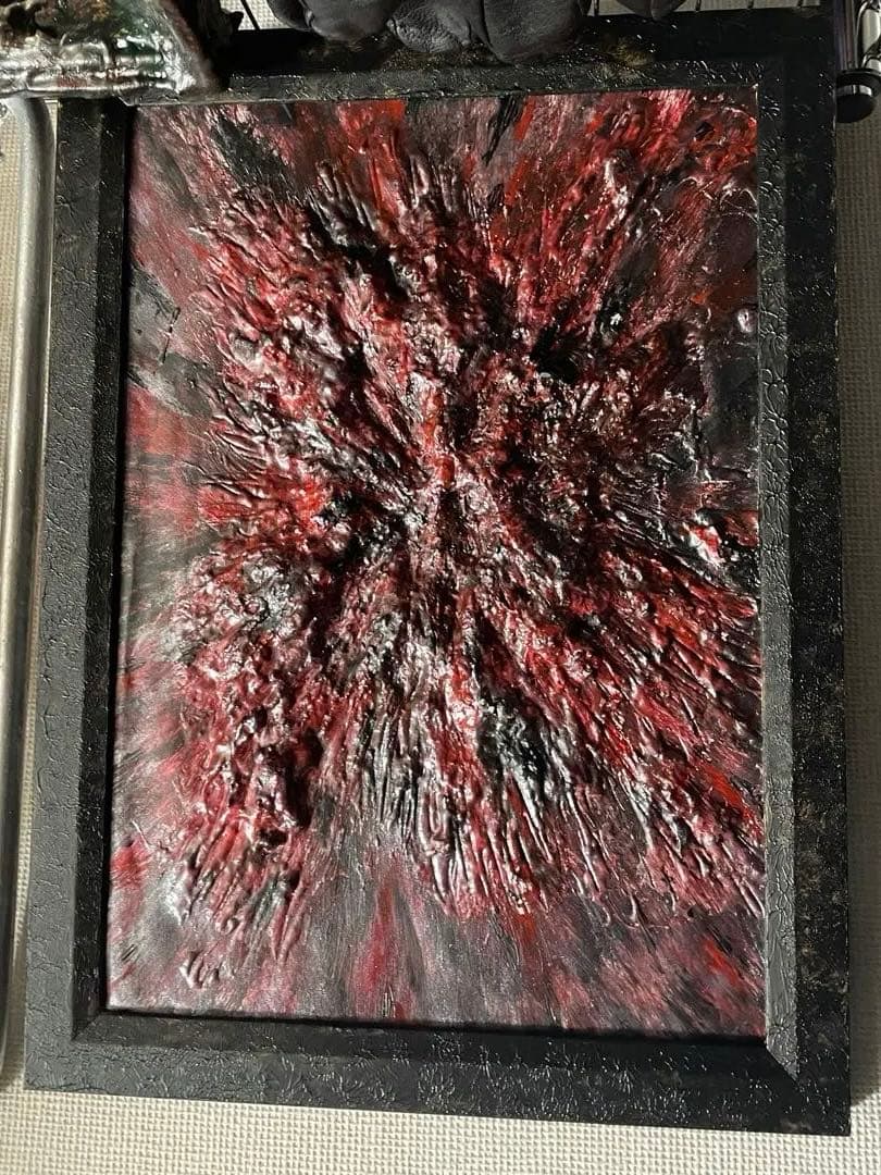アート　絵画　血肉