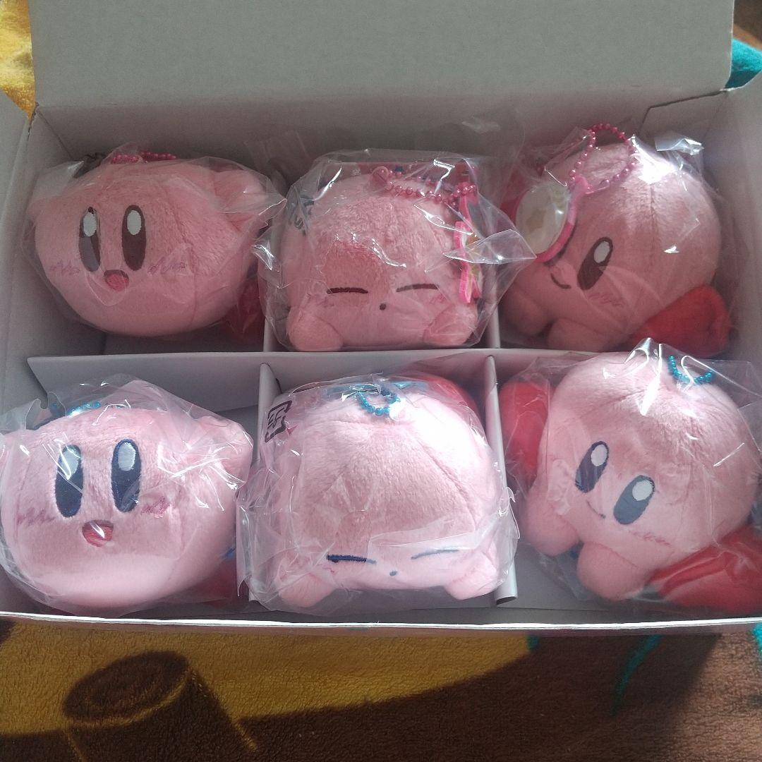 【箱傷有】星のカービィ アソート 冬 夏 ミニマスコット ぬいぐるみ