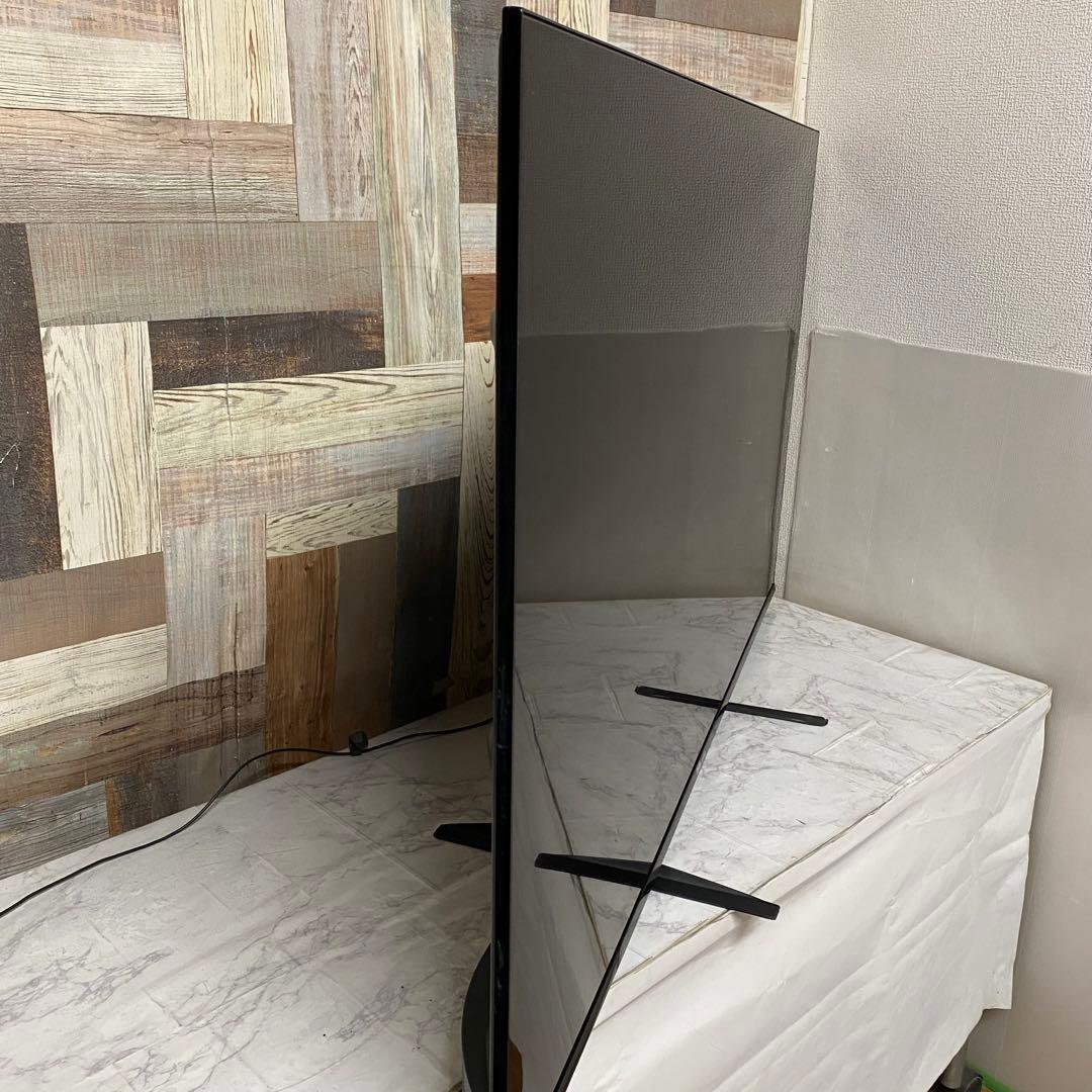 即日受渡❣️送料込2年前購入DMM55型4K液晶モニター YouTubeネトフリ可