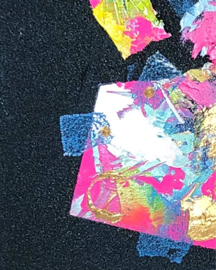 【室生】絵画　油絵　原画　抽象画　現代アート　モダン　インテリア　SM