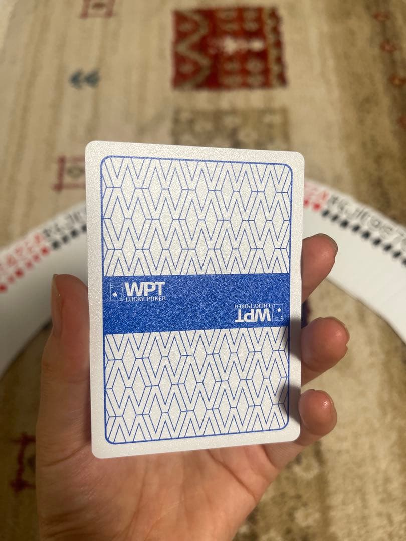 ポーカー大会専用WPT プラスチックトランプ 防水（赤・青30セット)