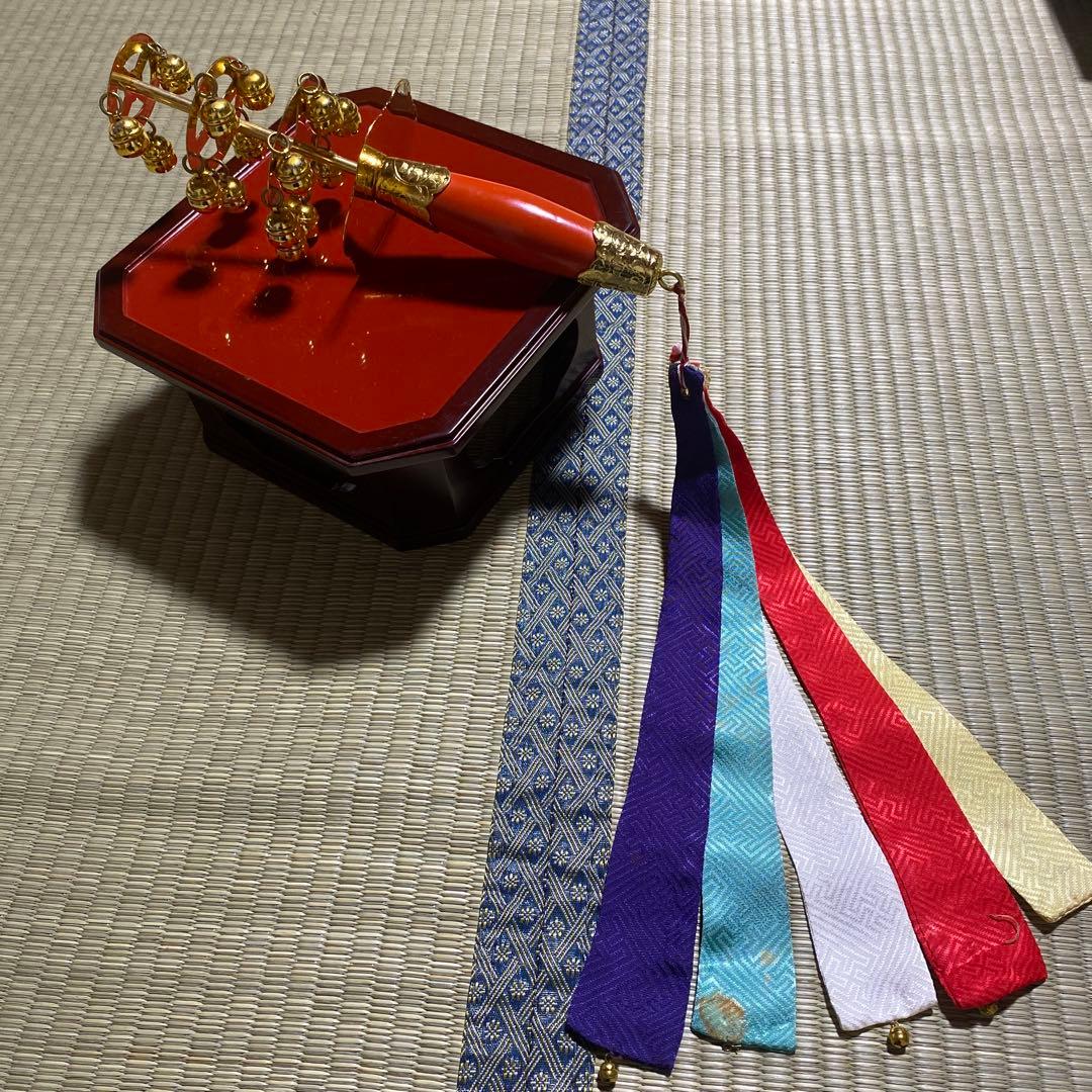 茶道具　福鈴　利吉と福鈴台　正月