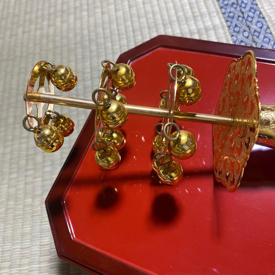 茶道具　福鈴　利吉と福鈴台　正月