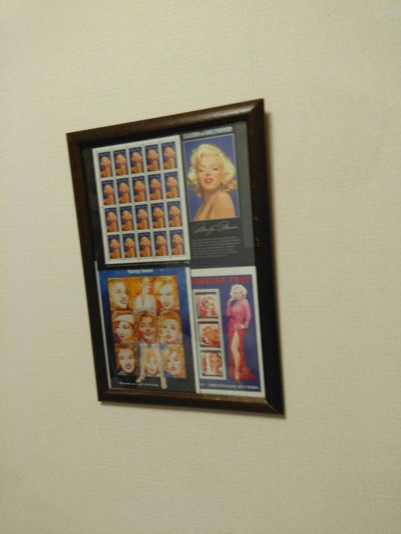 趣味切手：マリリン・モンローの切手
