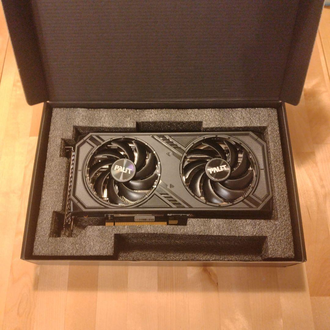 グラフィックボード・グラボ・ビデオカード PALIT GEFORCE RTX 4070 DUAL 12GB