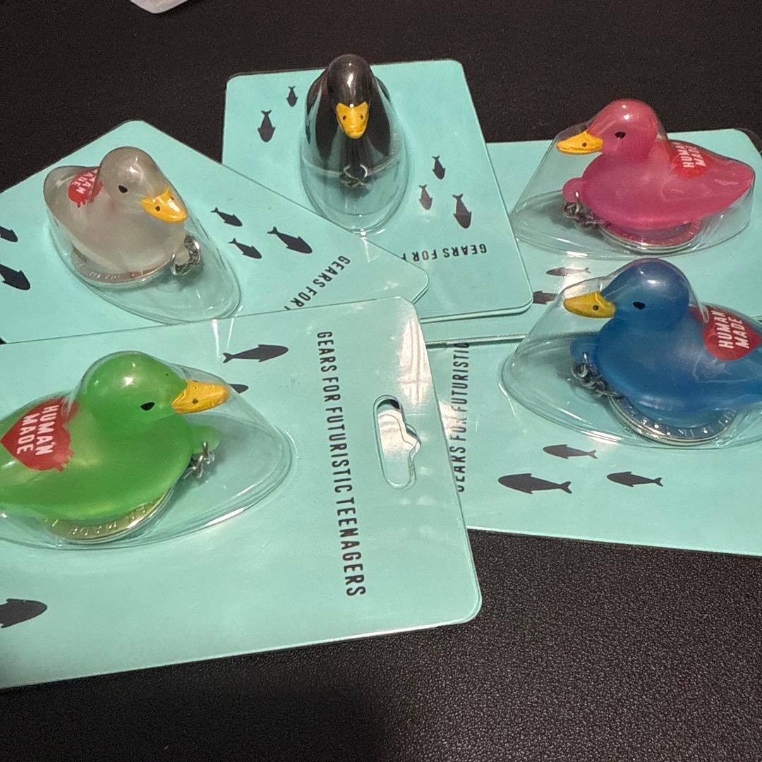 【新品・即発送】 HUMAN MADE Duck Pvc Key Chain
